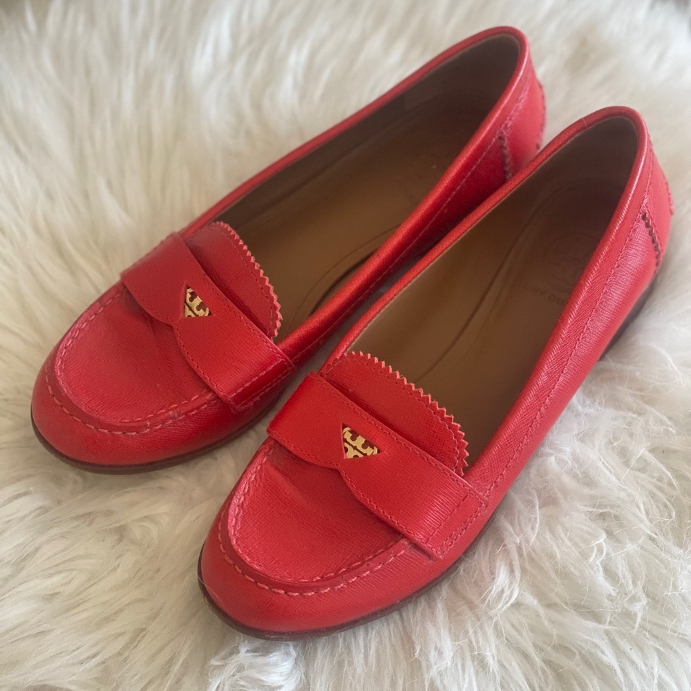 Tory Burch Red Loafer